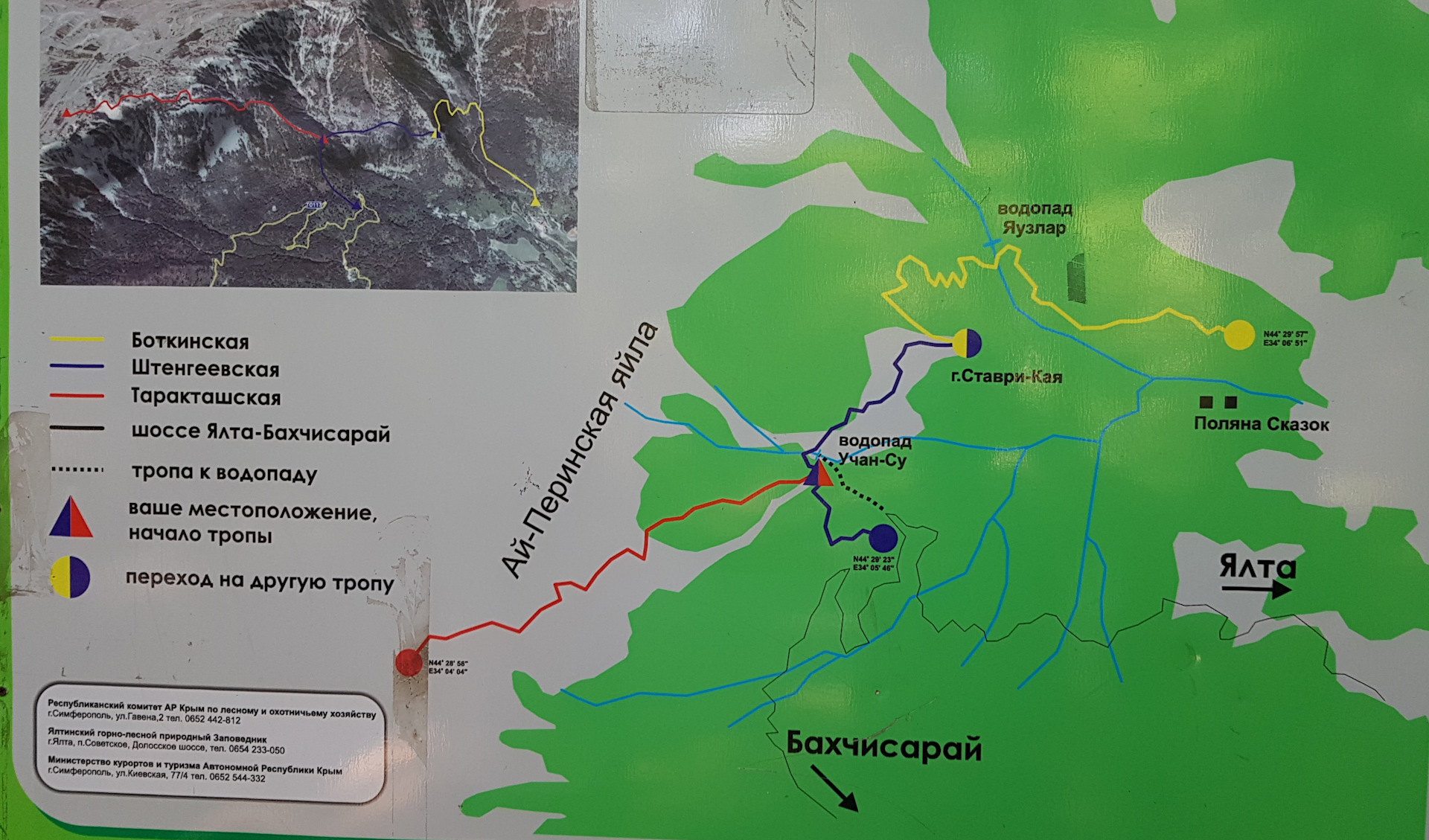 Боткинская Штангеевская тропы Боткинская тропа