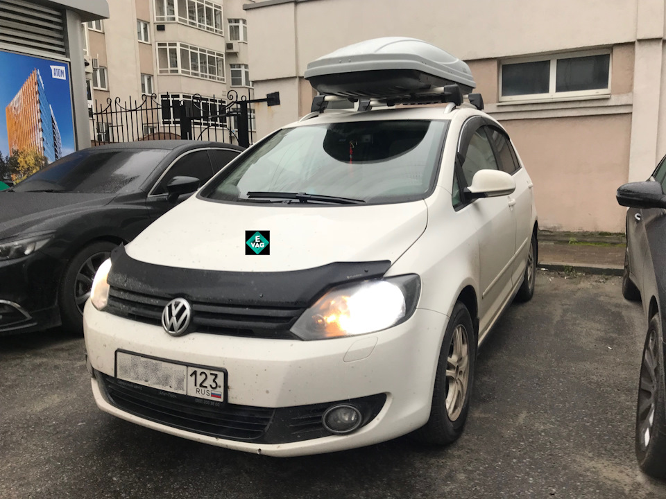 VW Golf Plus 1.6 DSG (BSE) "2012 из г. Новосибирск. Чип-тюнинг под ЕВРО ...