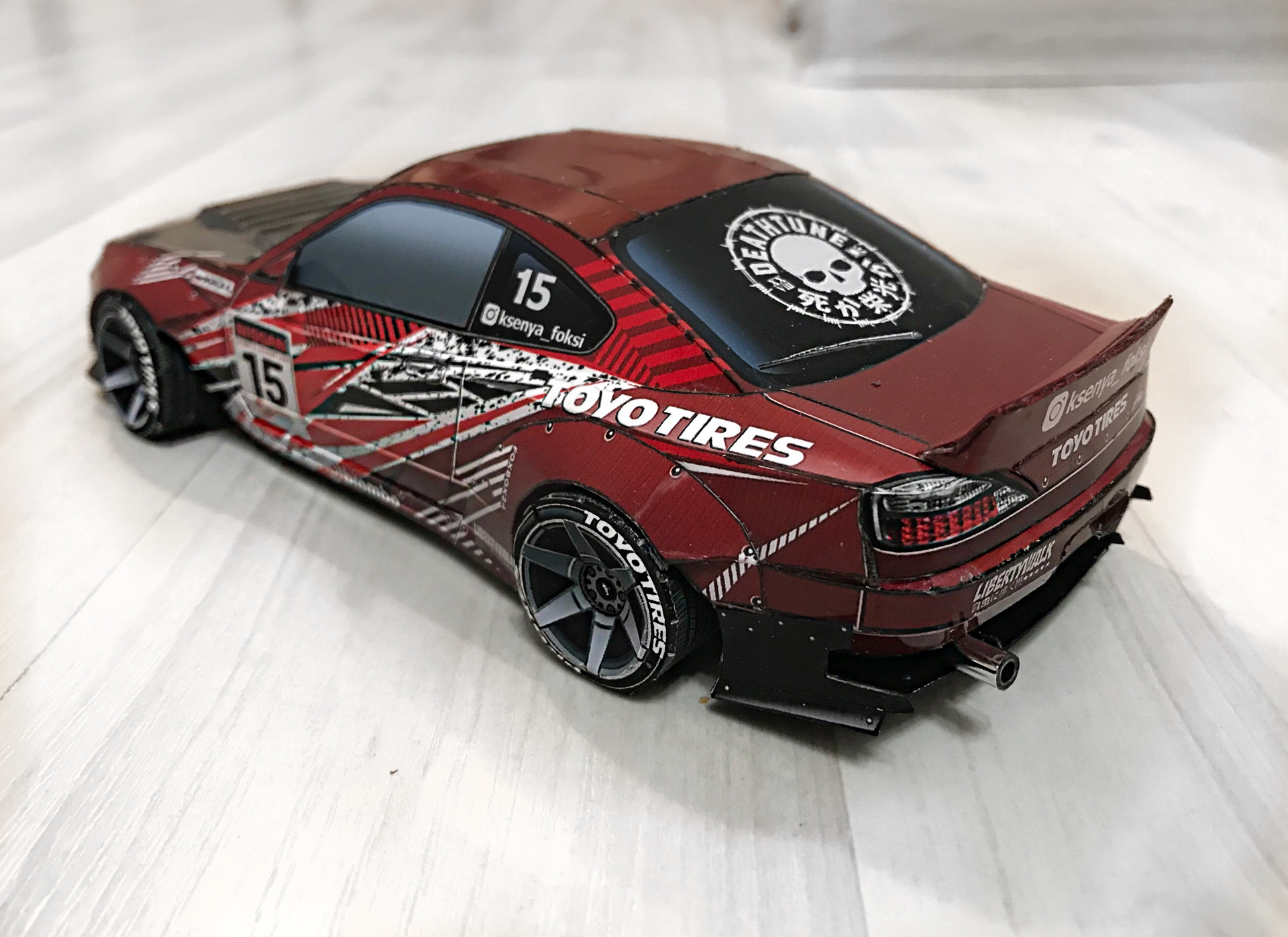 Nissan Silvia s15 CIAY развёртка