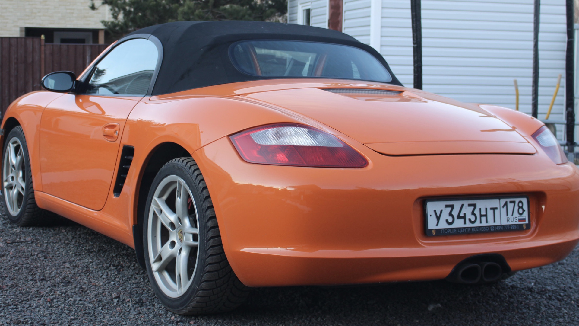 Porsche Boxster (987) 2.7 бензиновый 2006 | classic 🍊 на DRIVE2