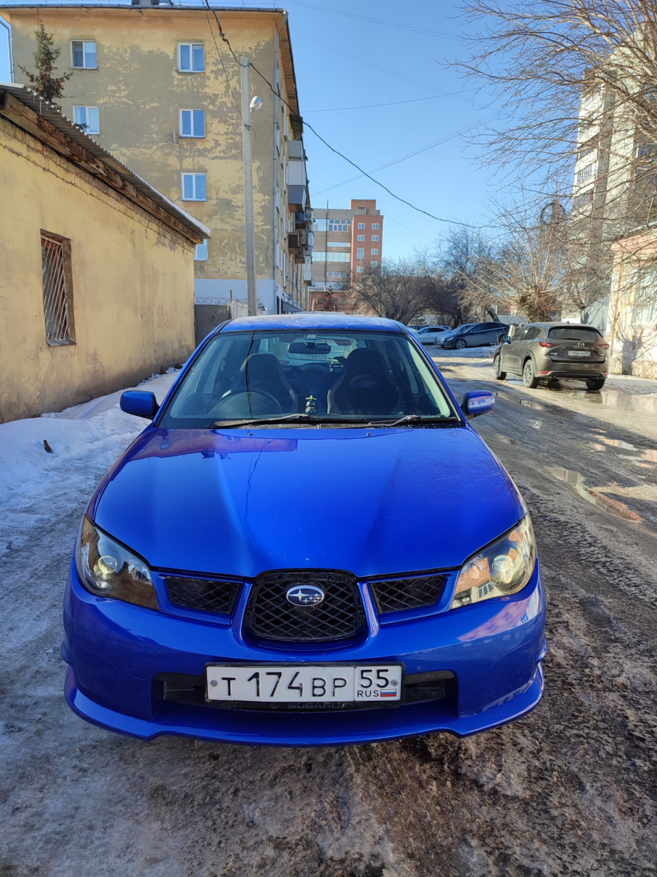 Чиню морду — Subaru Impreza (GD, GG), 2 л, 2007 года | кузовной ремонт |  DRIVE2