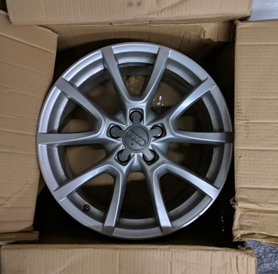 Покупка дисков R18 AUDI — Audi A6 Allroad quattro (C6), 3 л, 2008 года ...