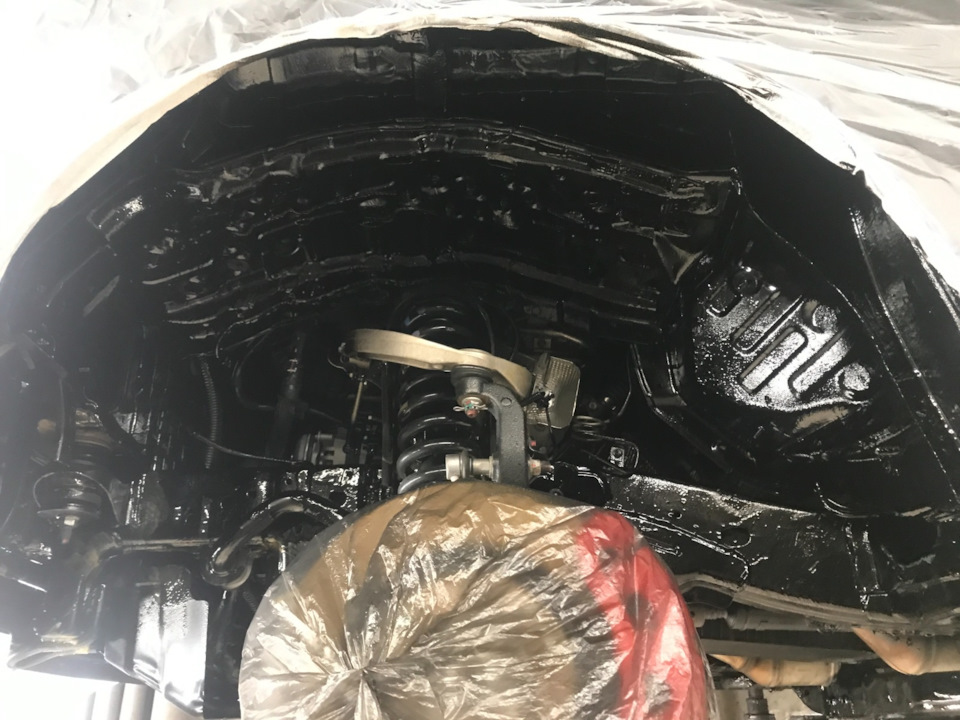 Передняя ось после обработки — Tank 500