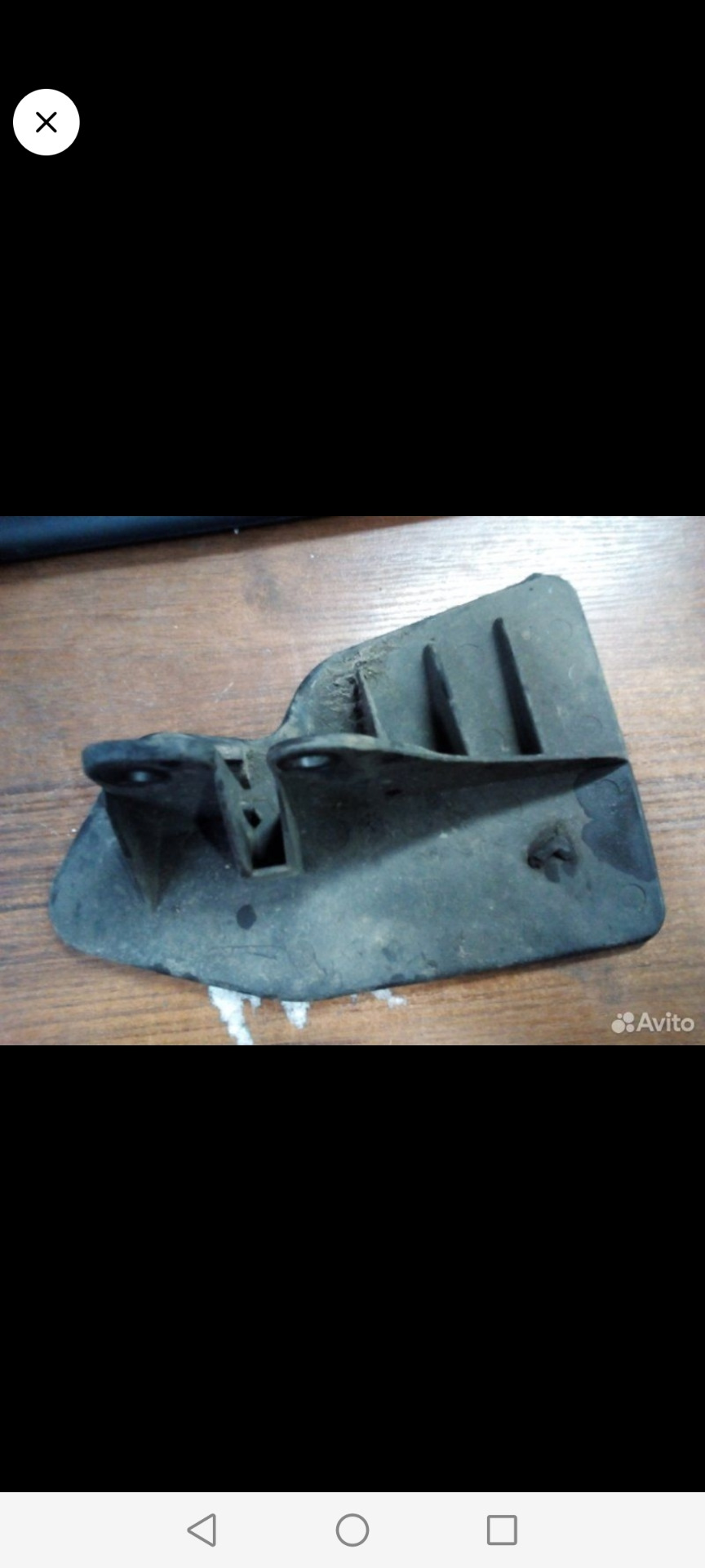 Задние заглушки(брызговики) порога — Toyota Avensis II, 2 л, 2004 года ...