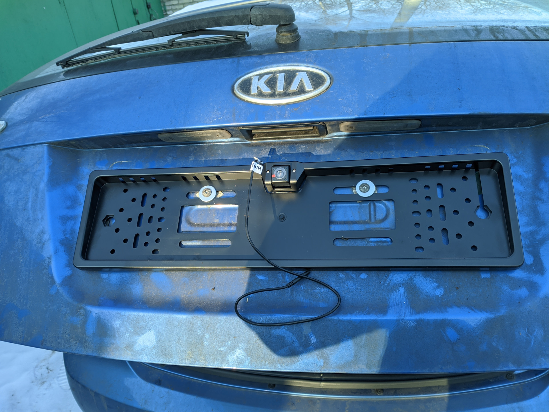 камера заднего вида F1 INTERPOWER IP 616 IR — KIA Rio 5-door (2G), 1,4 ...