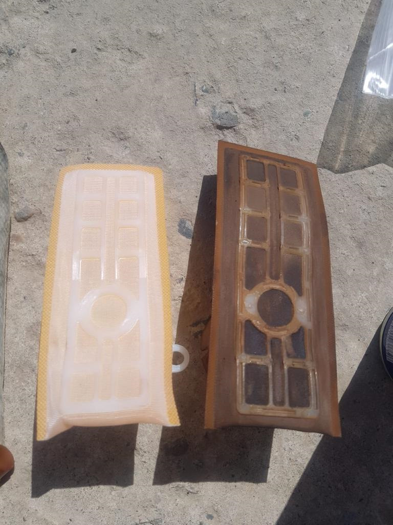 Замена топливного фильтра санта фе 2.7 — Hyundai Santa Fe (1G), 2,7 л ...