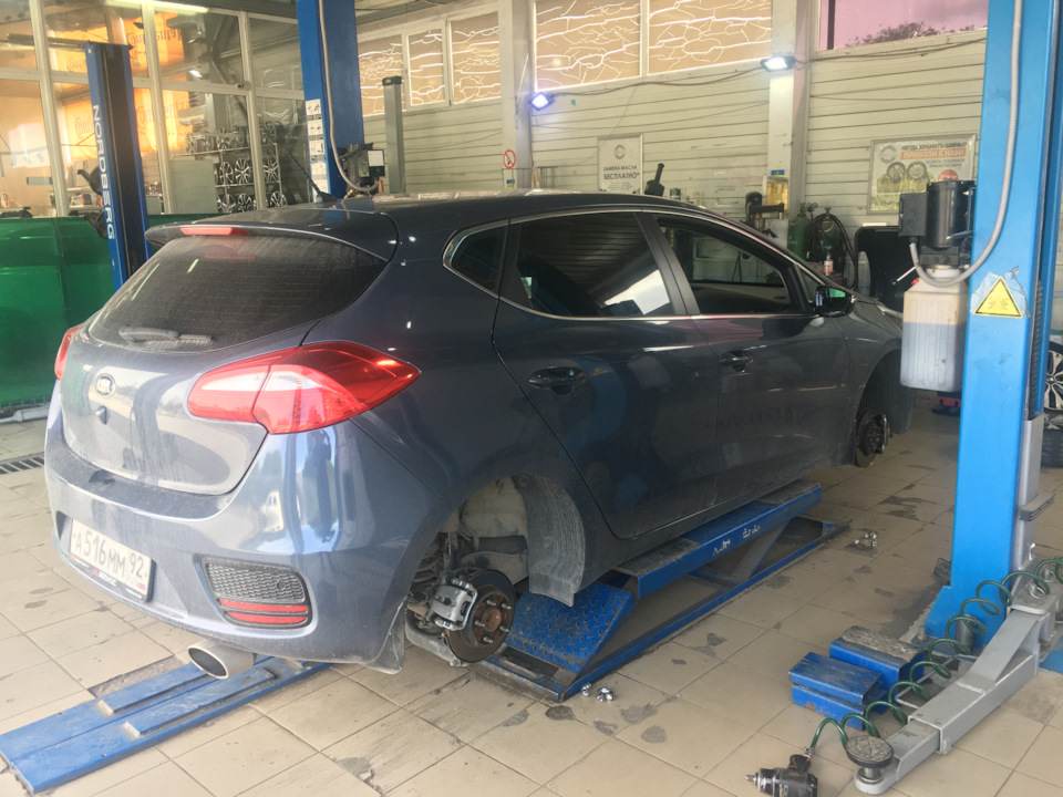 Фото в бортжурнале KIA Ceed (2G)