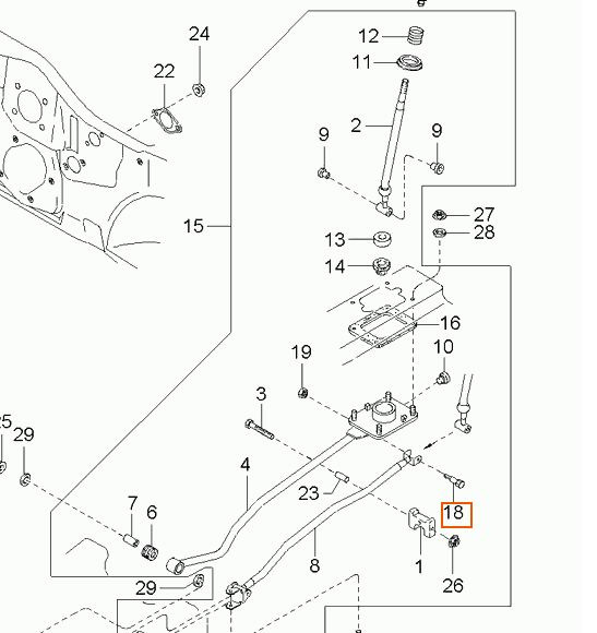Скрип рычага КПП + лампы подсветки. Апрель 2019 — KIA Spectra, 1,6 л ...