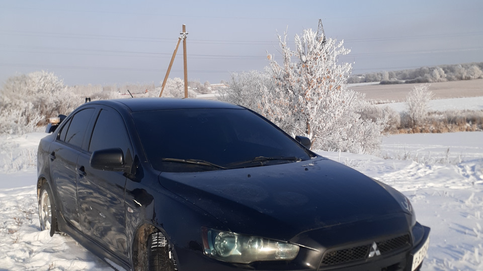 Прицеп и вариатор — Mitsubishi Lancer X, 2 л, 2008 года | наблюдение ...