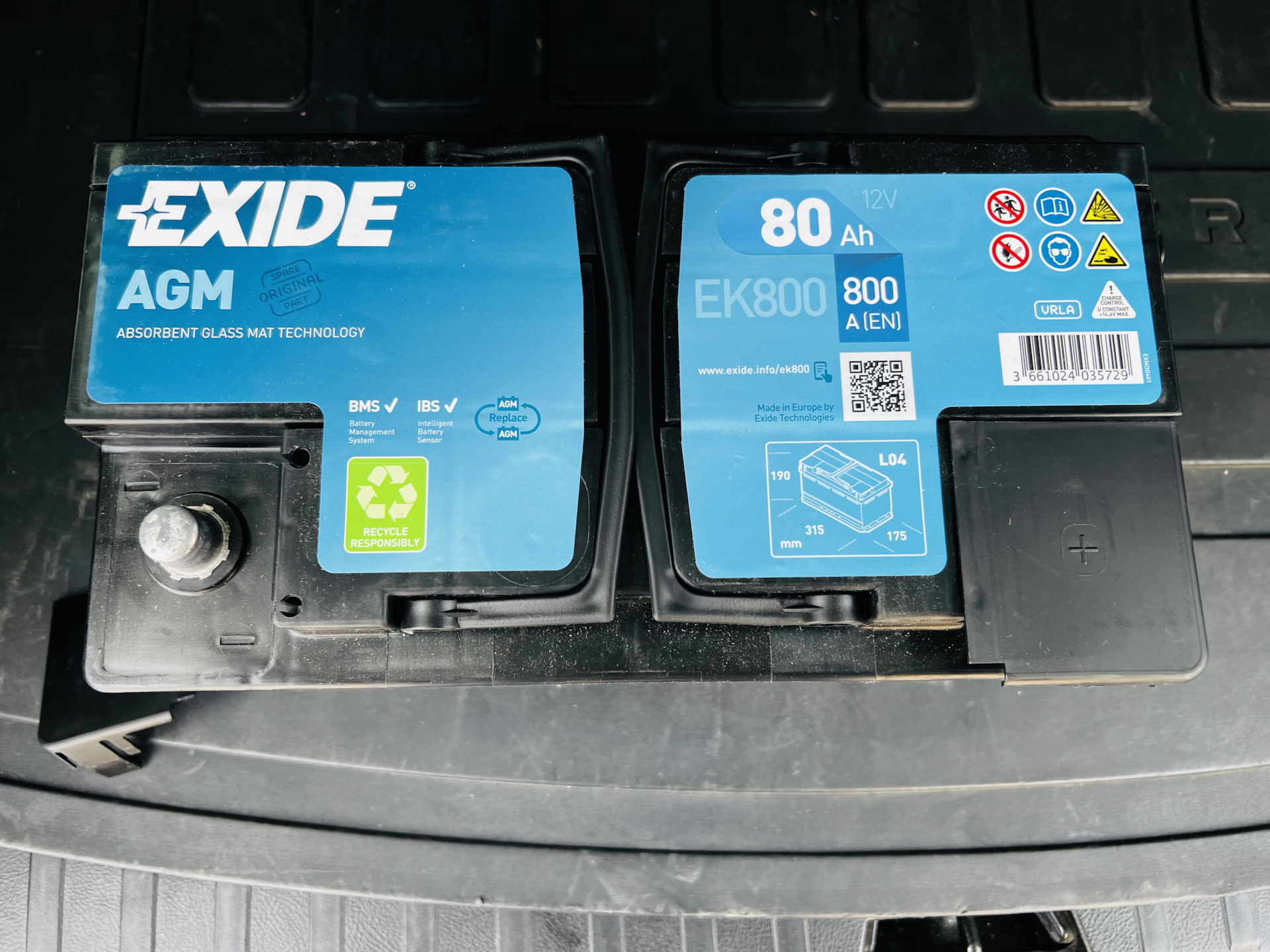 Exide ek800