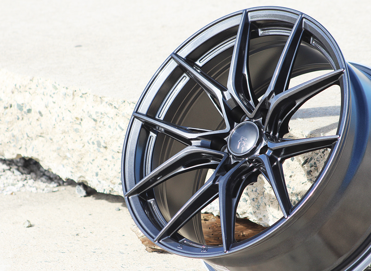 Цвет темный графит — Sakura Wheels YA3816 в 18-ом диаметре! — РОСА на ...