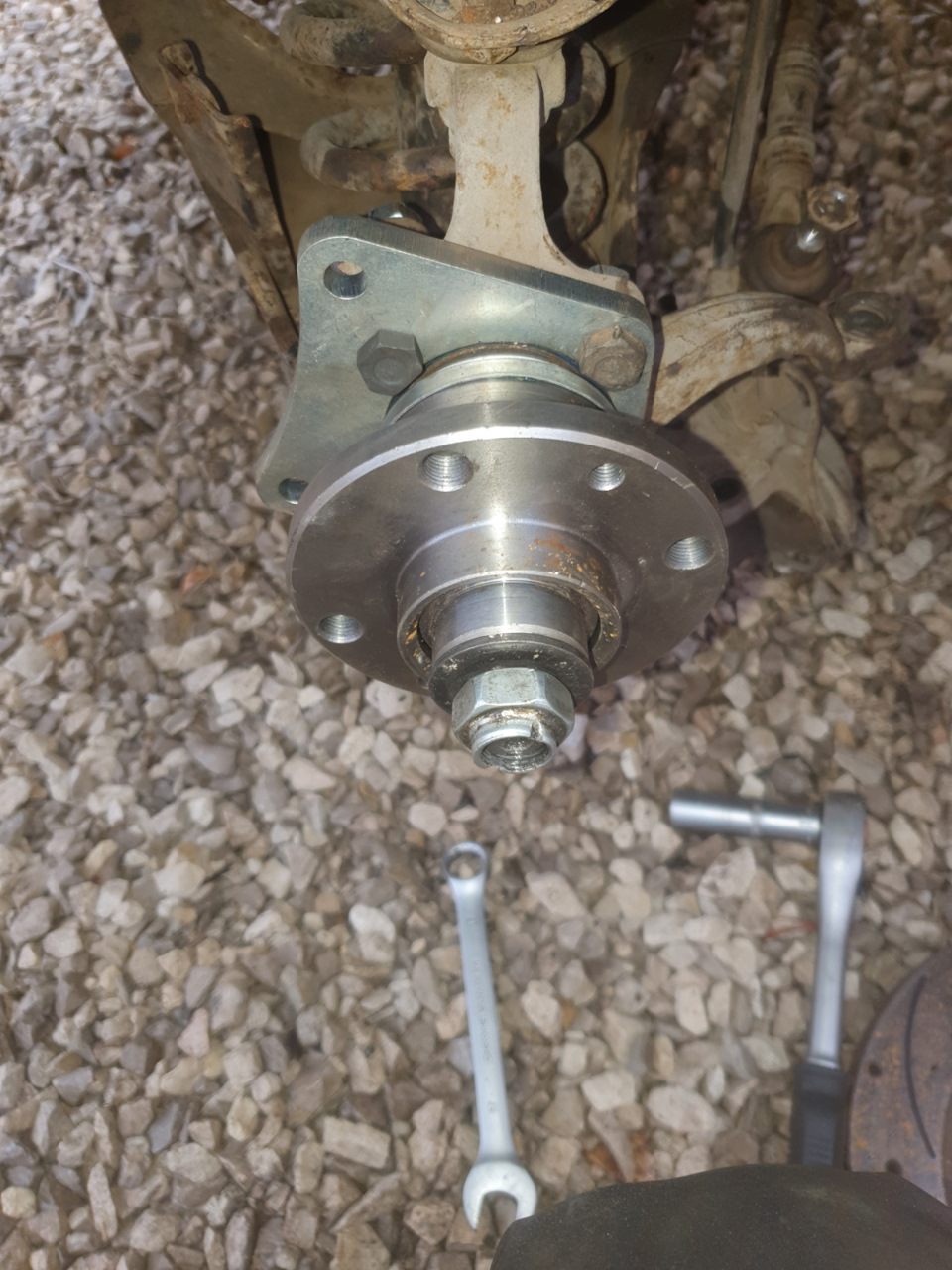 Ступицы 2108 на классику/Тормоза 2112 на классику — Lada 21053, 1,5 л ...