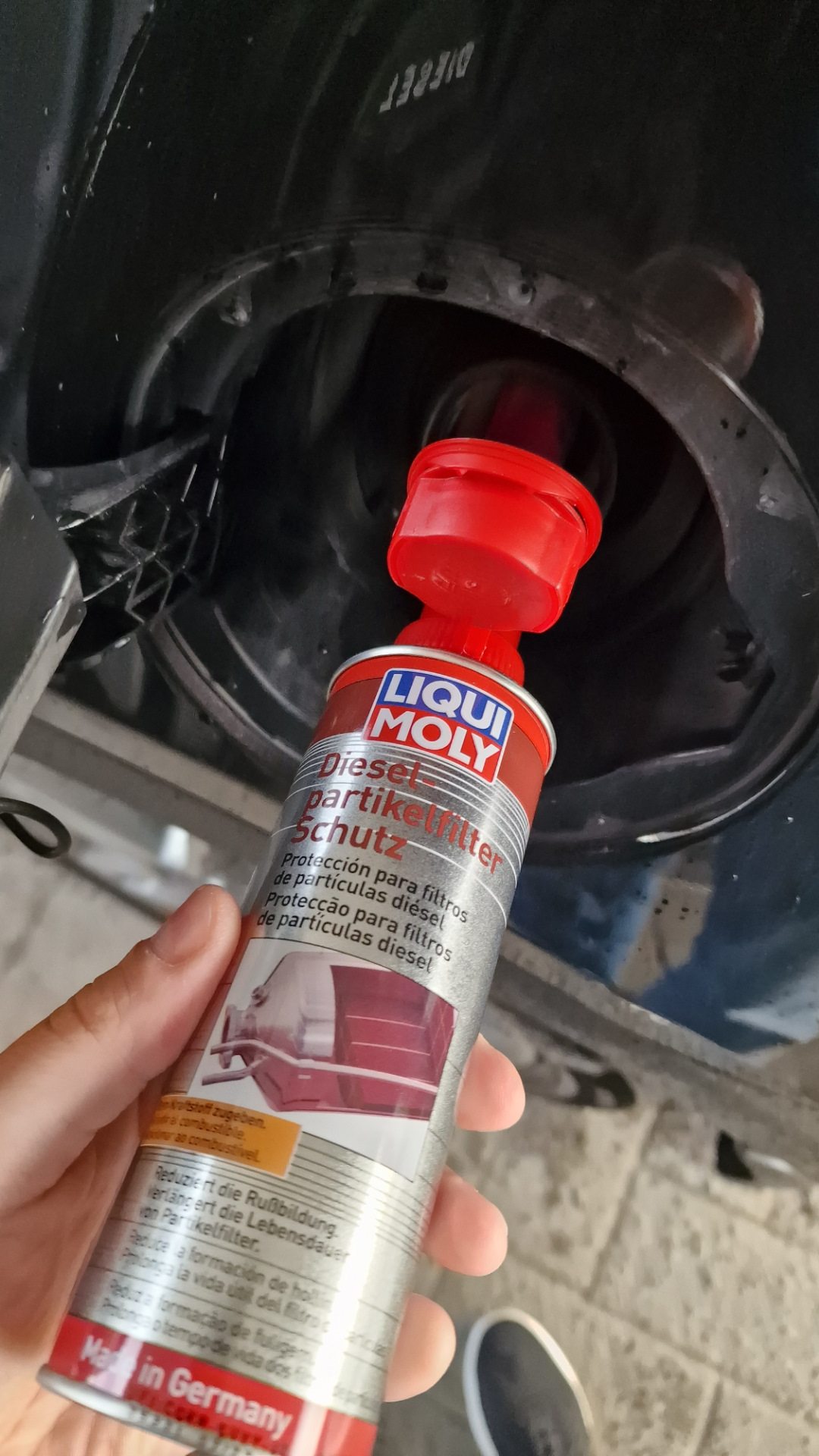 Запись 101.5 — применение присадки очищающей сажевый фильтр LiquiMoly ...
