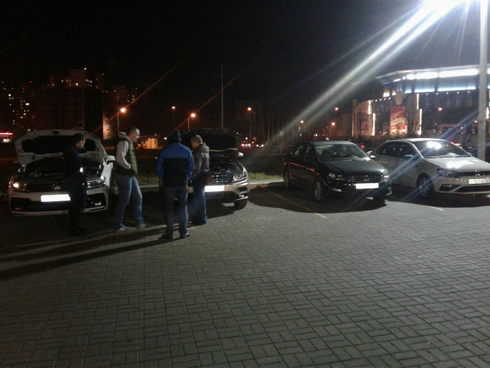 Встреча любителей VW и заезд POLO vs KIA RIO X-LINE — Volkswagen Polo ...