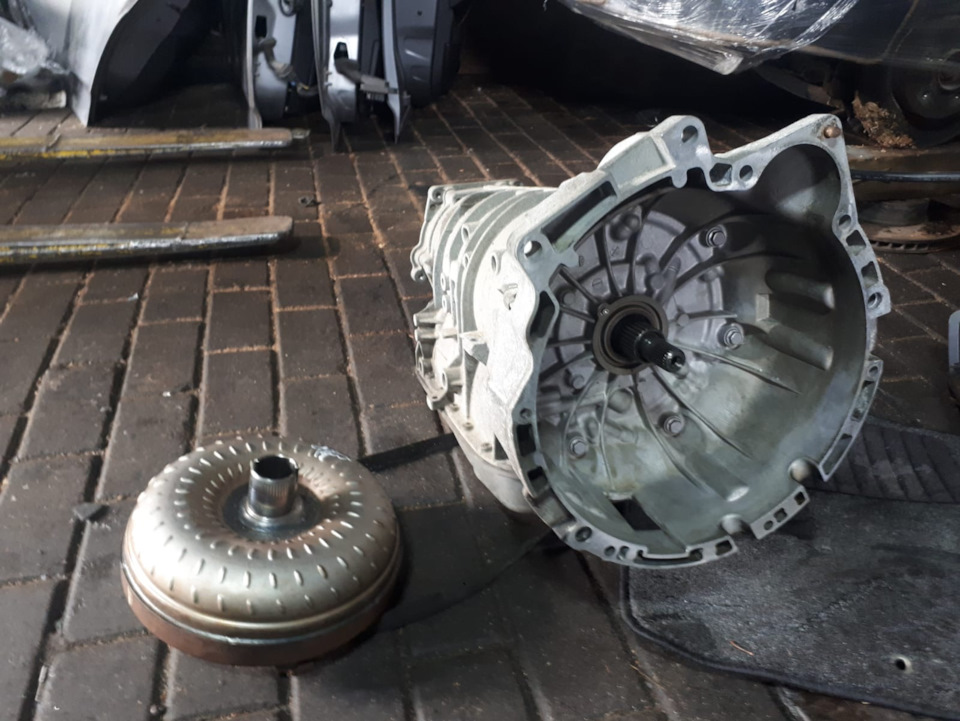 Рейка с сервотроником и акпп 5л40е — BMW X5 (E53), 3 л, 2002 года ...