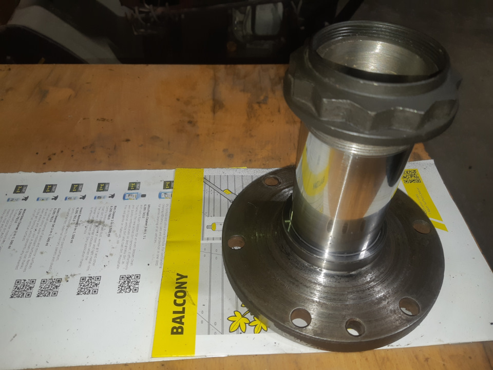 Ч.4 самодельный бортовой вал. — УАЗ 3151, 2,5 л, 1990 года | тюнинг ...