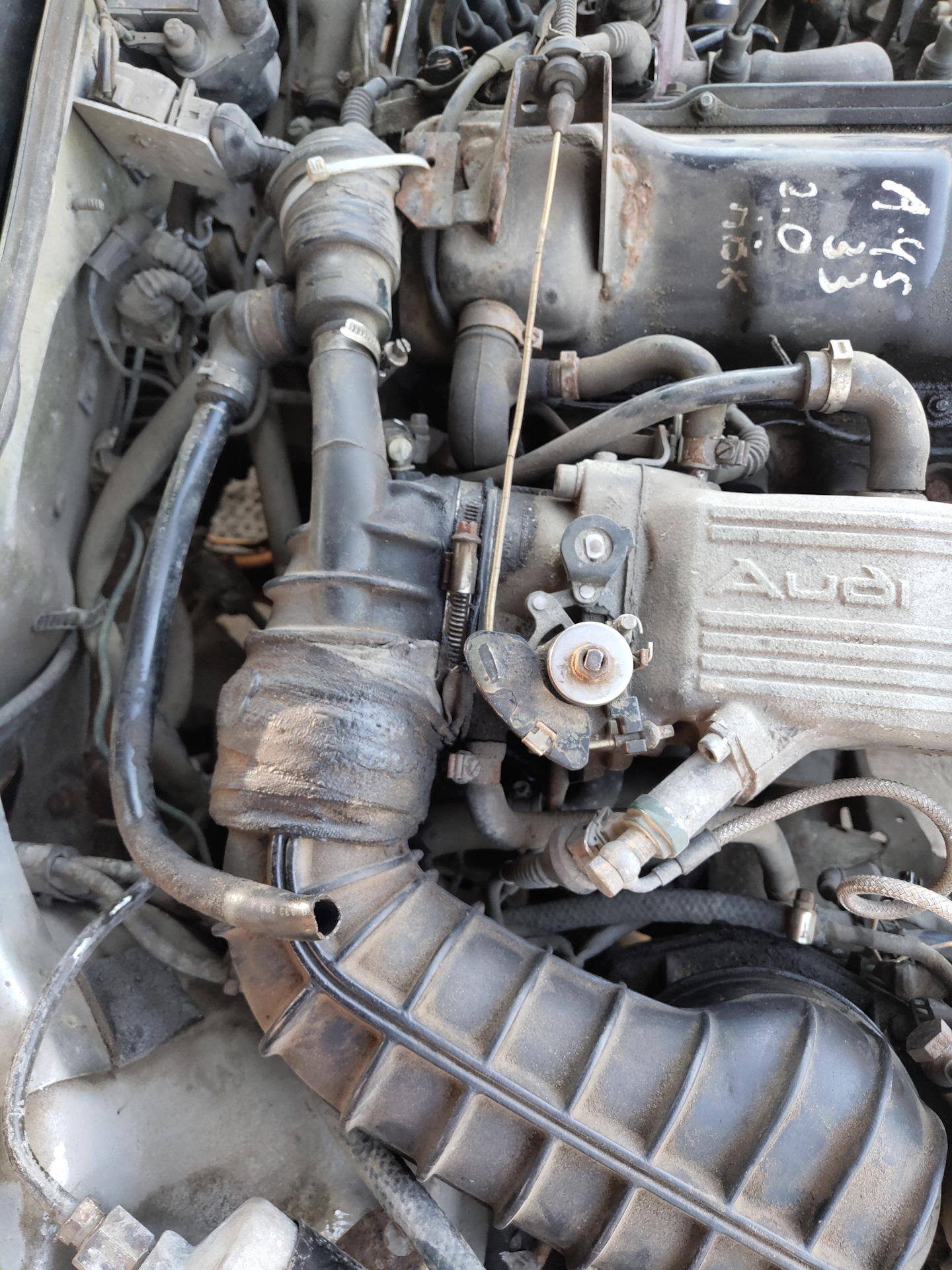2. Audi 100 2. Моноинжектор ауди 2. 2. Ауди 100 глохнет на горячую.