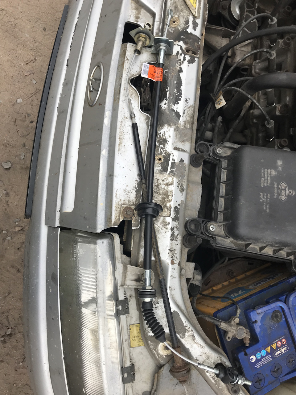 #18 лопнул трос сцепления — Lada 21112, 1,6 л, 2006 года | поломка | DRIVE2