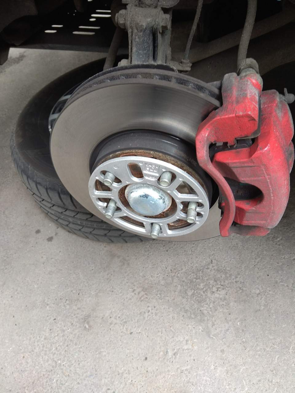 Проставочные кольца — Lifan Myway, 1,8 л, 2017 года | колёсные диски ...