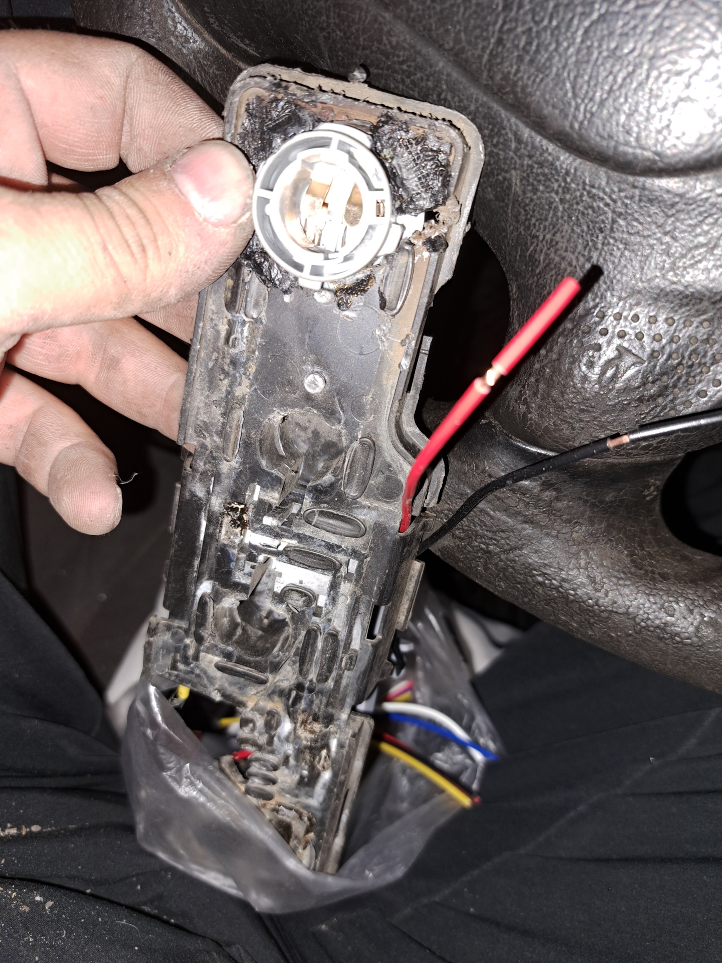 Ремонт платы заднего фонаря универсал Astra F — Opel Astra F, 1,6 л ...