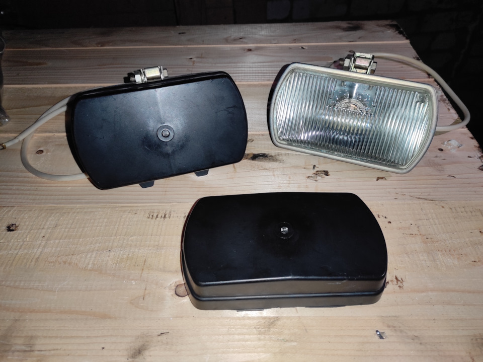 Новые передние крылья и противотуманные фары — УАЗ 469, 2,4 л, 1992 ...