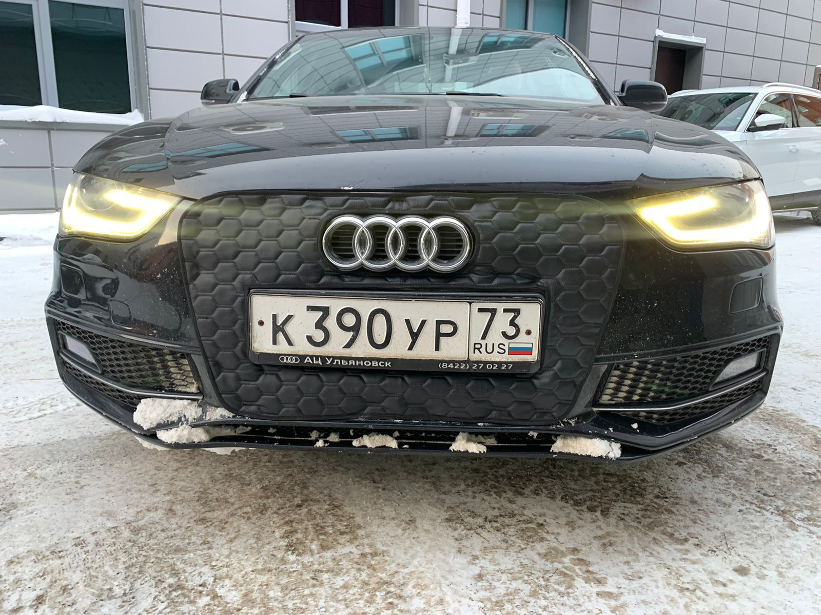 Утеплитель радиатора для Audi Q3 (тюнинговая решетка) — АвтоСтиль на DRIVE2