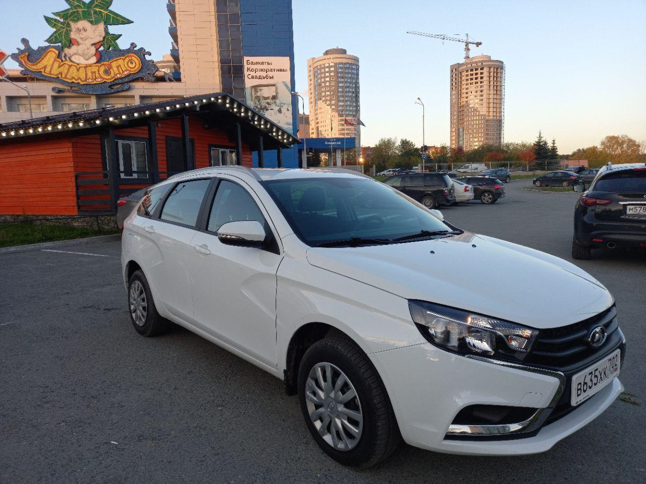 Атермальная тонировка в круг (LLumar AIR 80 blue SR) — Lada Vesta SW, 1,6  л, 2020 года | стайлинг | DRIVE2