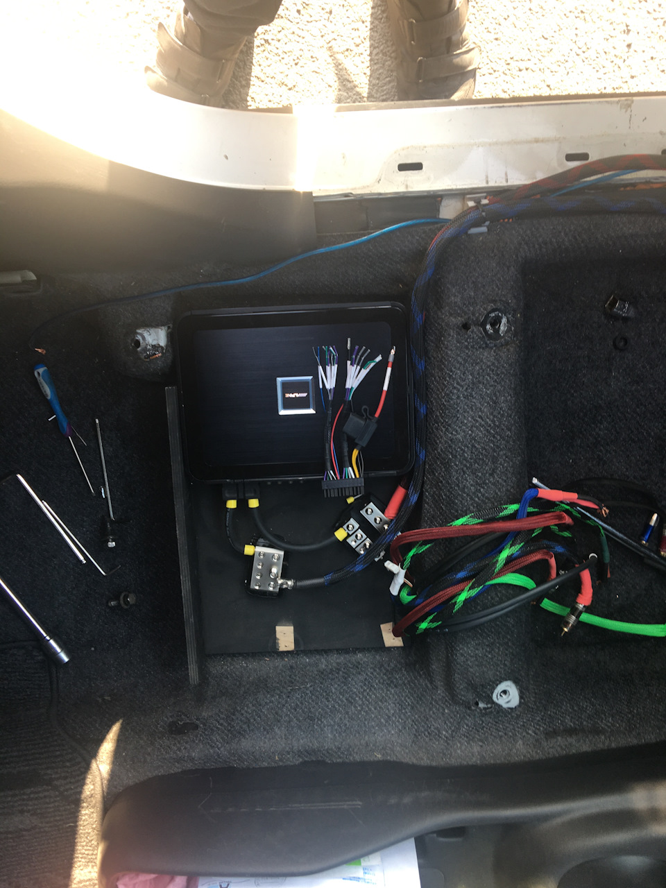 Установка процеуся Best Balance DSP—6L, Alpine PDX m-12, проводка ...