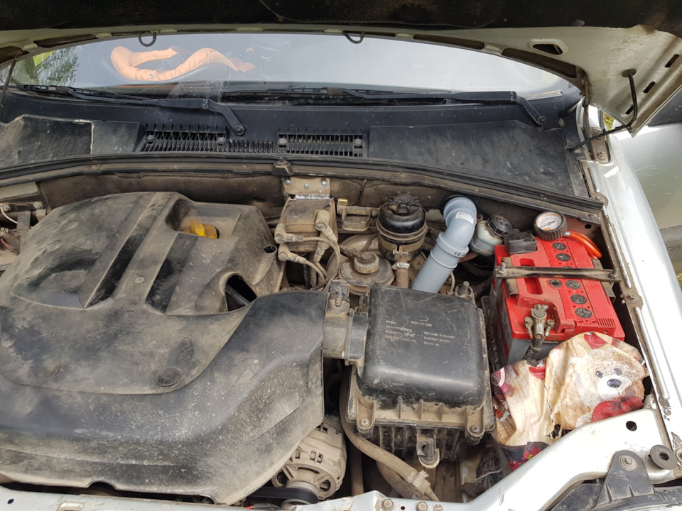 Сантехшноркель под жабо — Chevrolet Niva, 1,7 л, 2005 года | своими ...