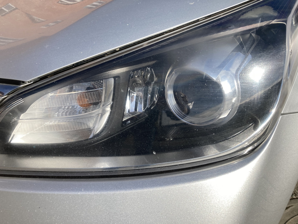 Казус и легкая полировка — KIA Rio (4G), 1,6 л, 2017 года | запчасти ...