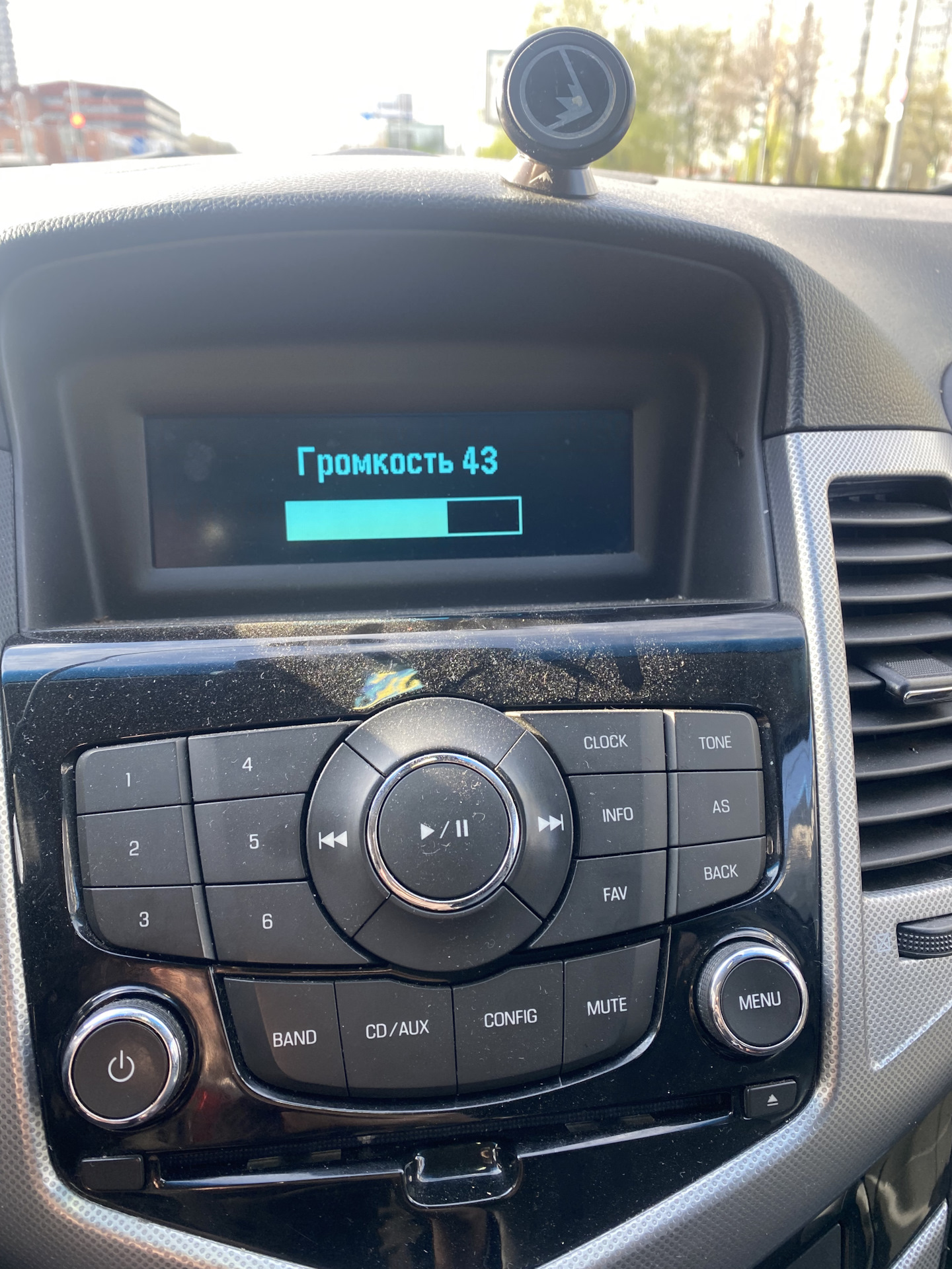 Магнитола Круз — Chevrolet Cruze (1G), 1,8 л, 2012 года | электроника ...
