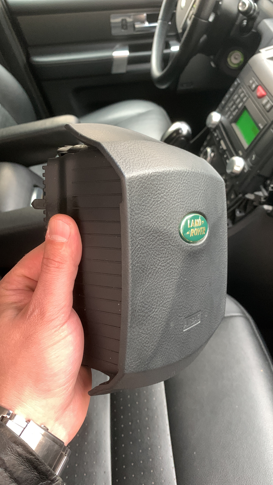 Замена крышки Air Bag руля Дискавери 3 - Land Rover Discovery III, 2,7 л, 2008 г