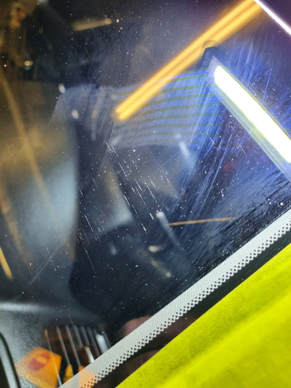 Полировка лобового стекла — Subaru Outback (BP), 2,5 л, 2007 года ...