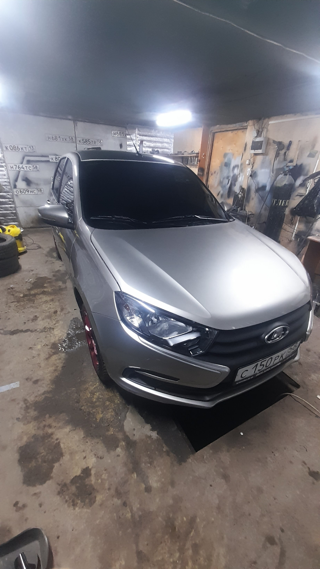 Тонировка — Lada Гранта (2G) FL, 1,6 л, 2022 года | тюнинг | DRIVE2