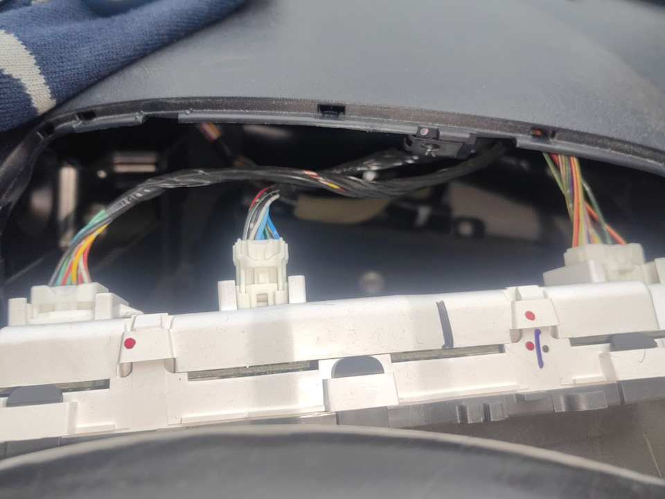 Провода комбинации приборов — Mitsubishi Pajero Mini (2G)