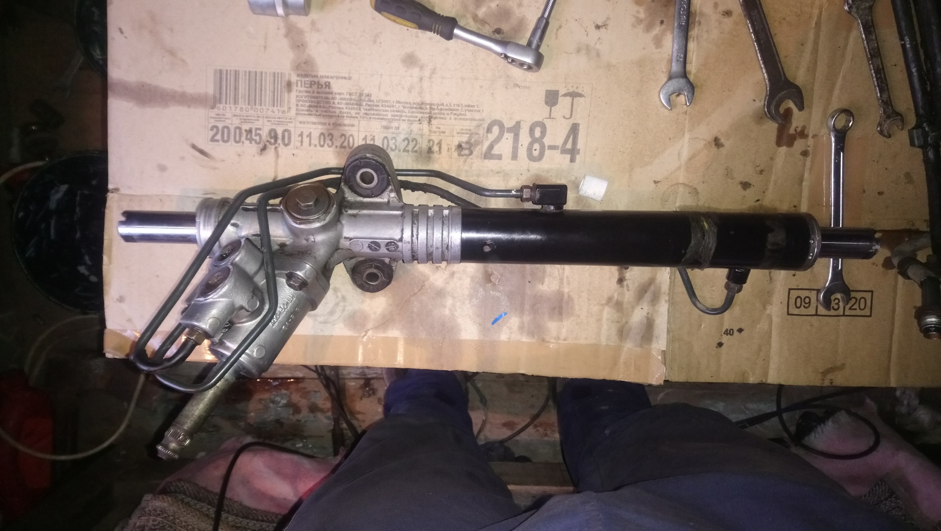 Ремонт рулевой рейки Subaru Impreza GH3 2008 г.в. — Subaru Impreza (GE ...