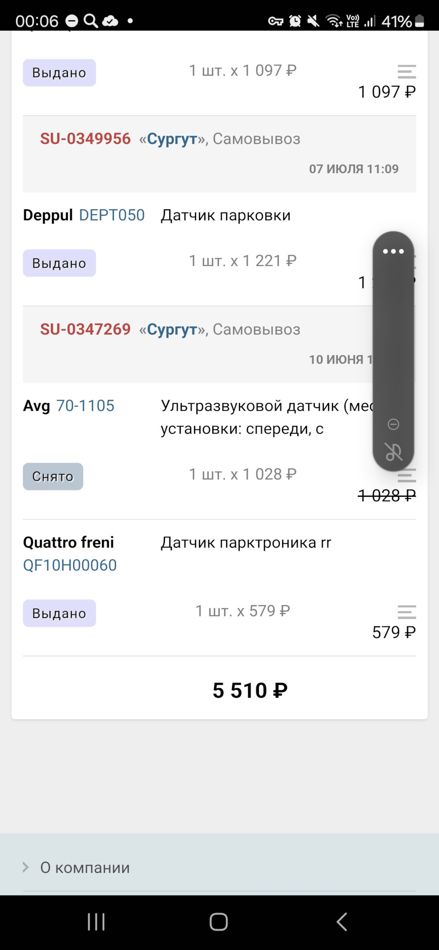 DEPT050 DEPPUL | Запчасти на DRIVE2