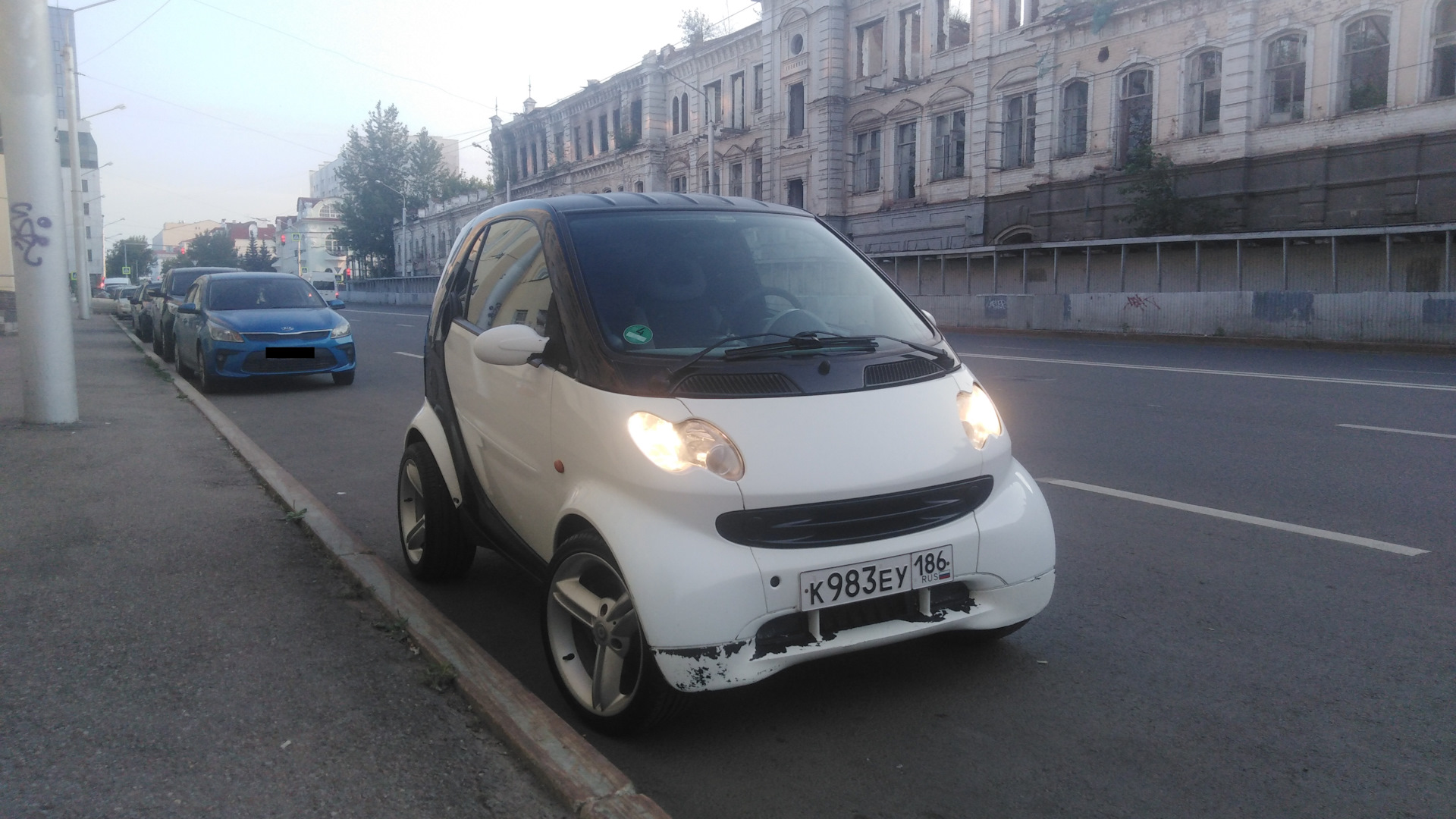 Smart fortwo (1G) 0.7 бензиновый 2007 | Pure на DRIVE2