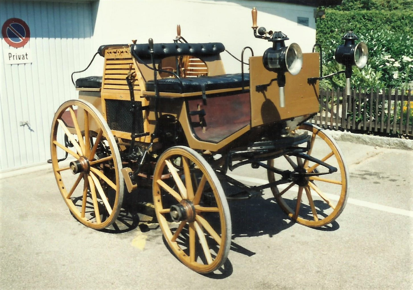 Самые старые автомобили: Panhard-Levassor 1890 года. — DRIVE2