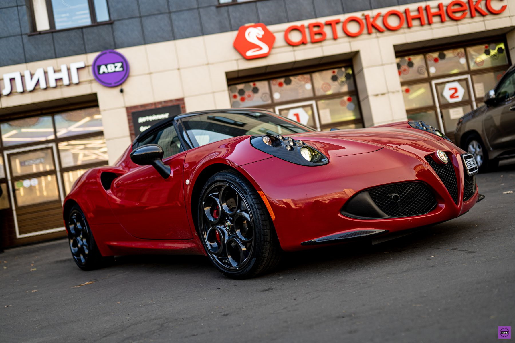 Alfa Romeo 4c stance