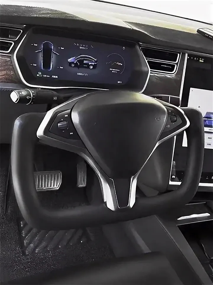 Заказал руль штурвал Yoke — Tesla Model X, 2020 года | стайлинг | DRIVE2