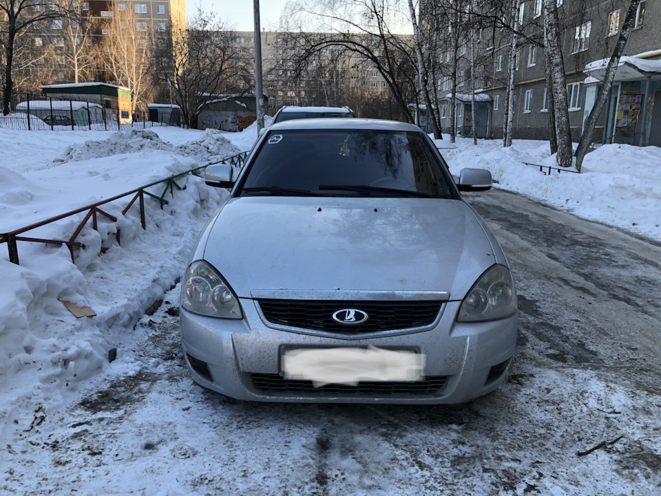 Зеркала Приора 2 на Приору 1 — Lada Приора седан, 1,6 л, 2008 года ...