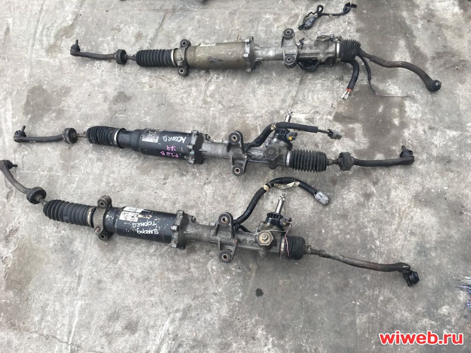 Подходит ли рулевая рейка от полного привода (cf5) на передний ? Есть ...
