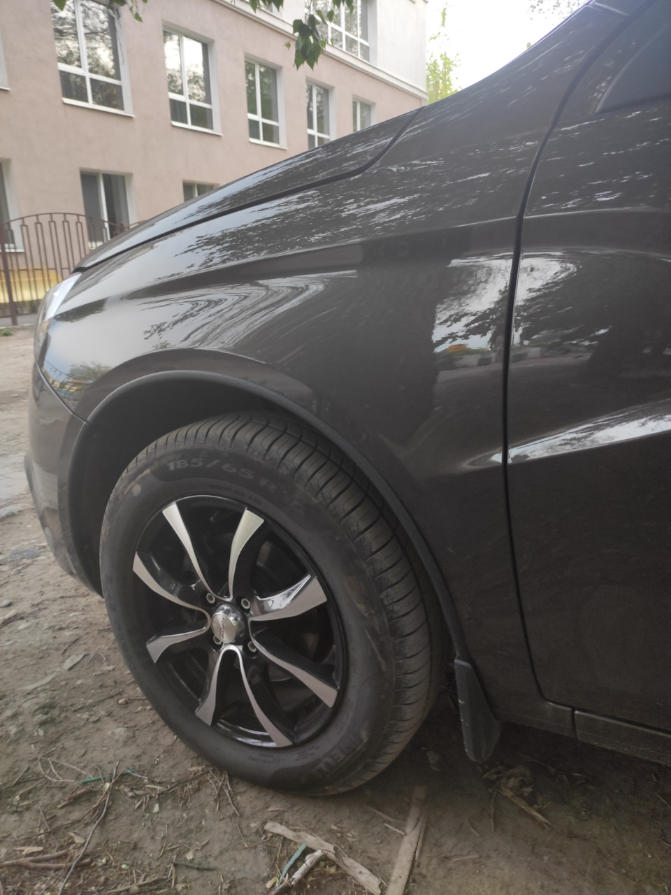 Накладки на колесные арки. — Lada Vesta (1G), 1,6 л, 2021 года ...