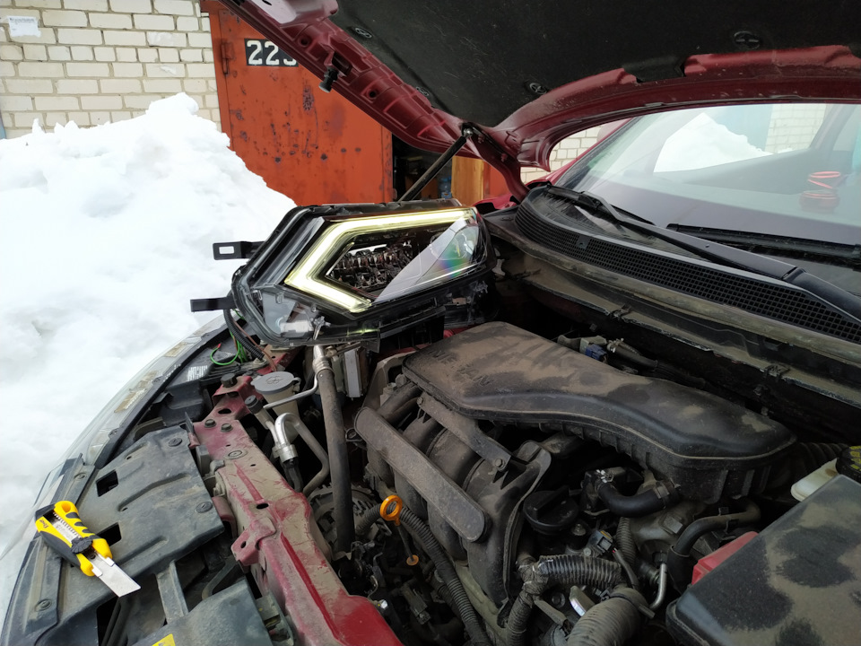 Габарит — Nissan Qashqai (2G)