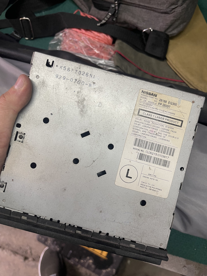 Магнитола Ниссан Максима на Nissan Maxima V (A33). Б/у | 1 800 ₽ в ...