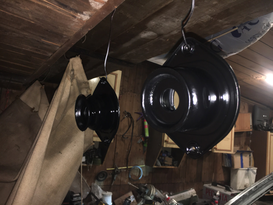 Восстановление опор задних амортизаторов — Volkswagen Passat B4, 1,8 л ...