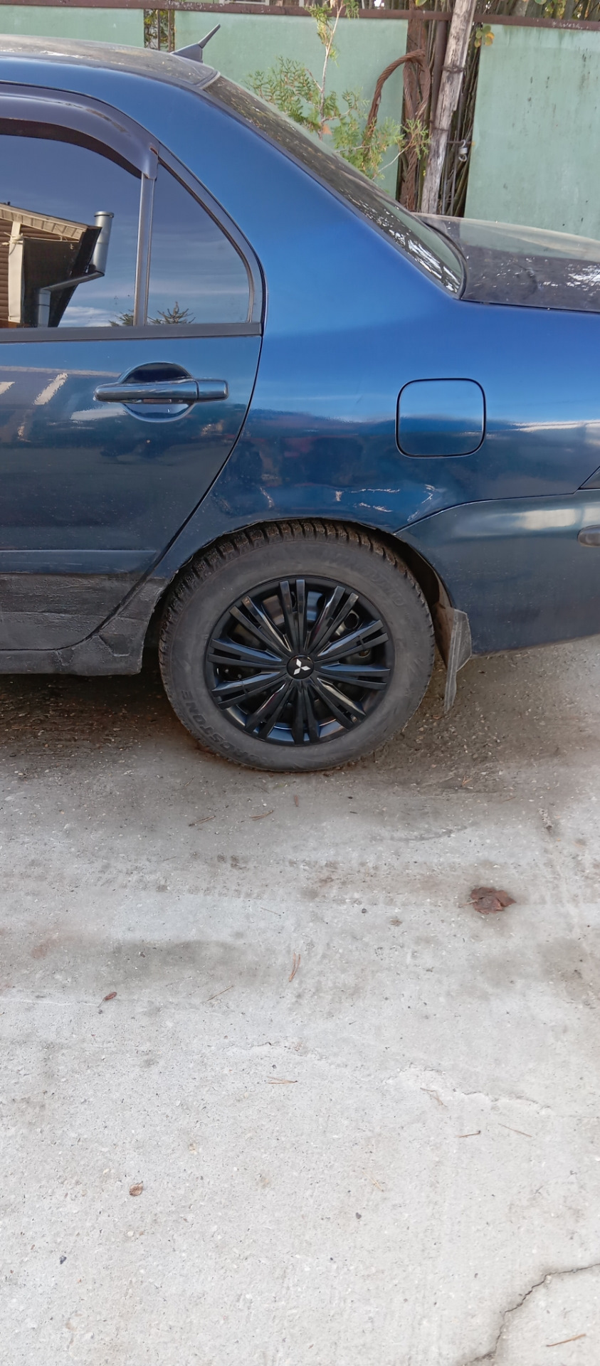 Колпаки на штамповки — Mitsubishi Lancer IX, 1,6 л, 2004 года | тюнинг ...