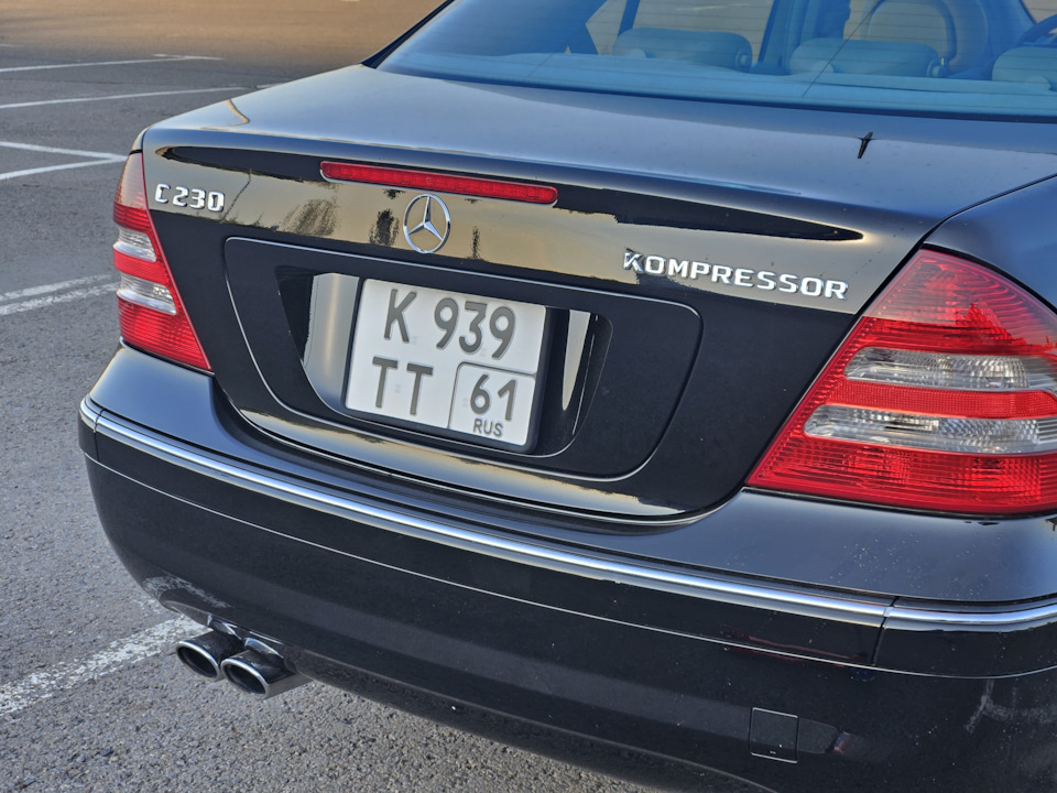 Фото в бортжурнале Mercedes-Benz C-Class (W203)