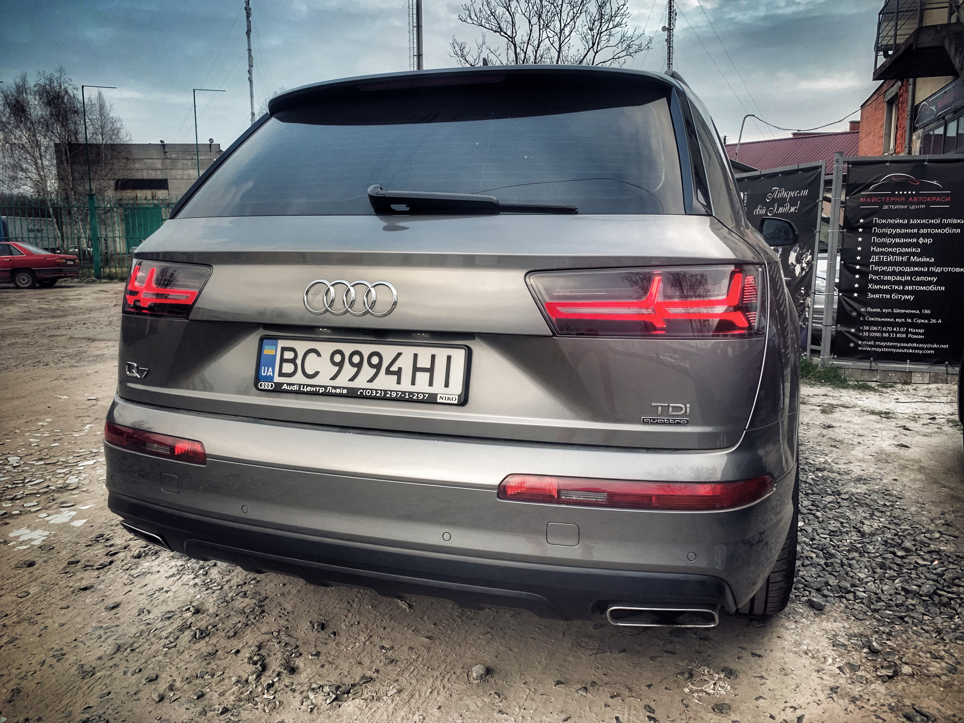 Переделка audi q7 в рестайлинг